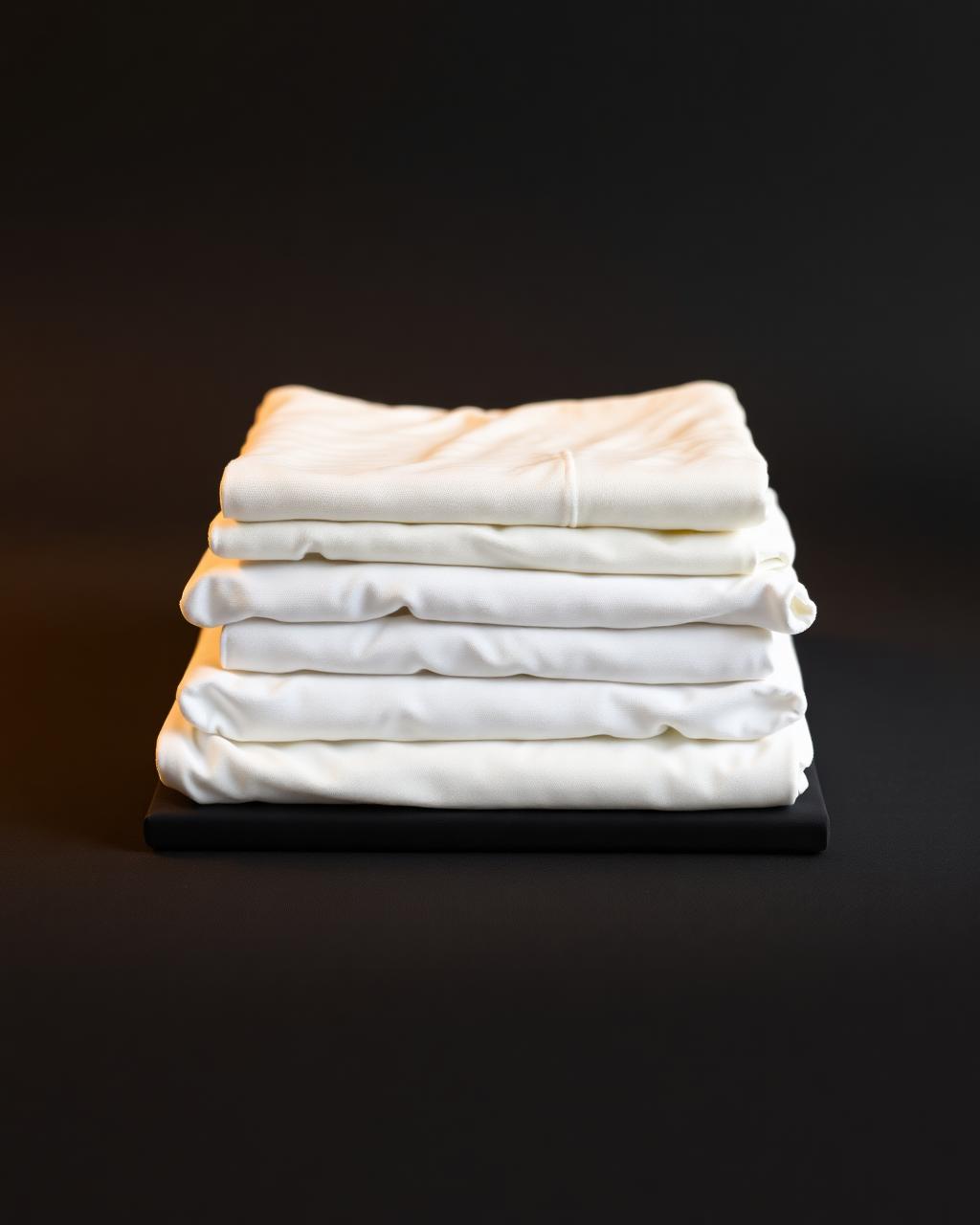 Folded premium garments